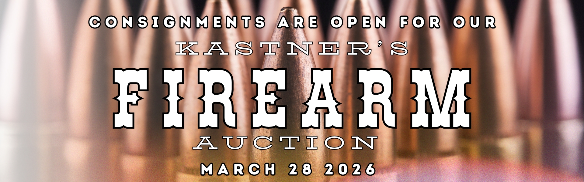 CONSIGNMENTS ARE OPEN FOR OUR MARCH 28TH